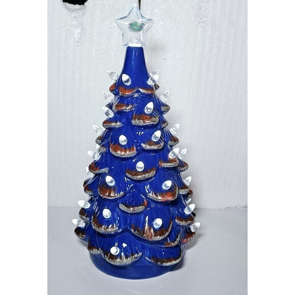 Santas Workshop Collegiate Ceramic Tree ~ U Of Florida Gators ~ 14” - RARE Mint - Picture 5 of 8